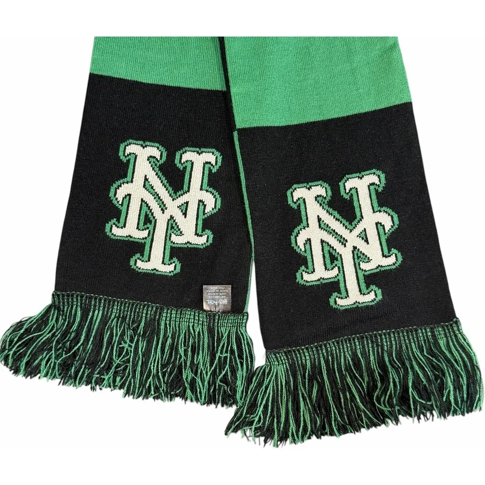 2024 New York Mets Harry Potter Slytherin Scarf SGA Green Black Baseball MLB